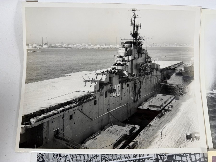 Collection of Over 100+ US Navy Photographs (Mainly 8' X 10') Including US Navy Ships - See Photos [Photo 3]