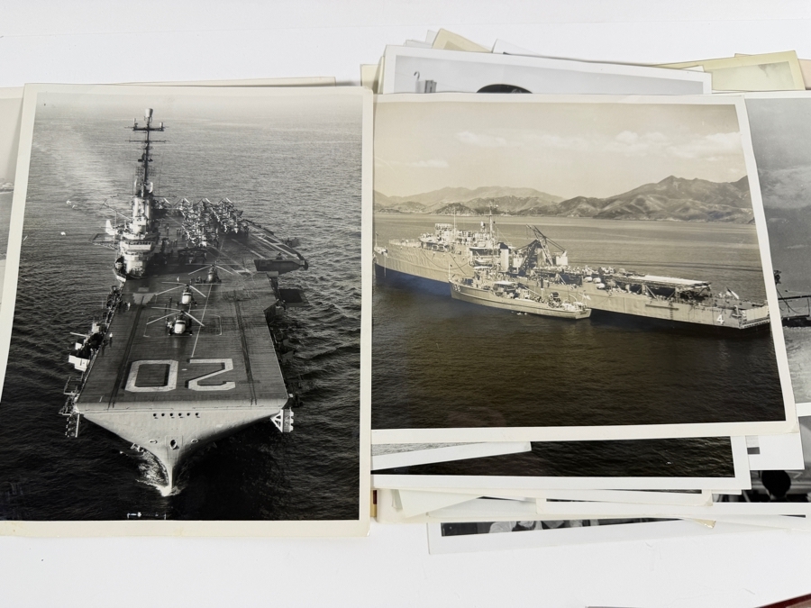 Collection of Over 100+ US Navy Photographs (Mainly 8' X 10') Including US Navy Ships - See Photos [Photo 40]