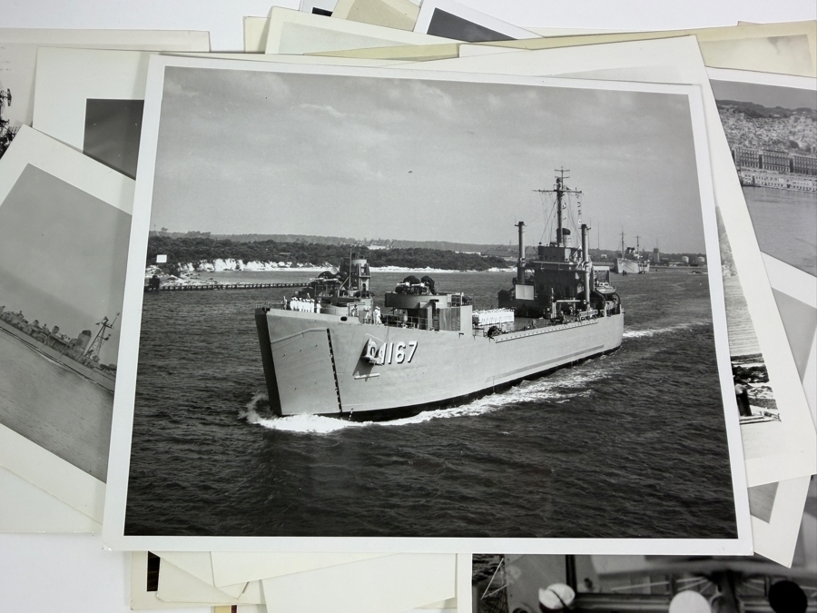 Collection of Over 100+ US Navy Photographs (Mainly 8' X 10') Including US Navy Ships - See Photos [Photo 37]
