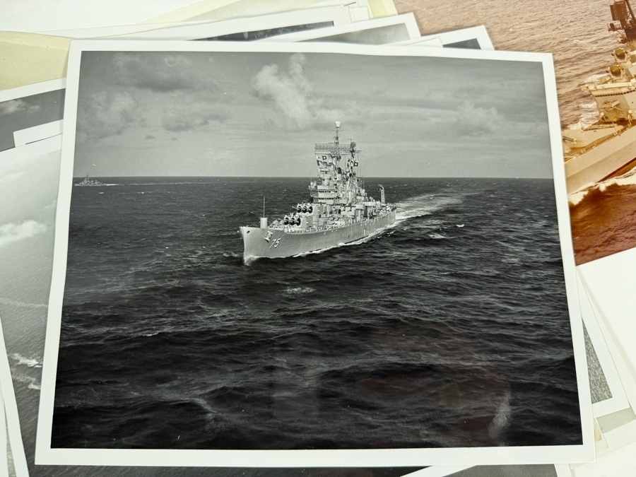 Collection of Over 100+ US Navy Photographs (Mainly 8' X 10') Including US Navy Ships - See Photos [Photo 24]