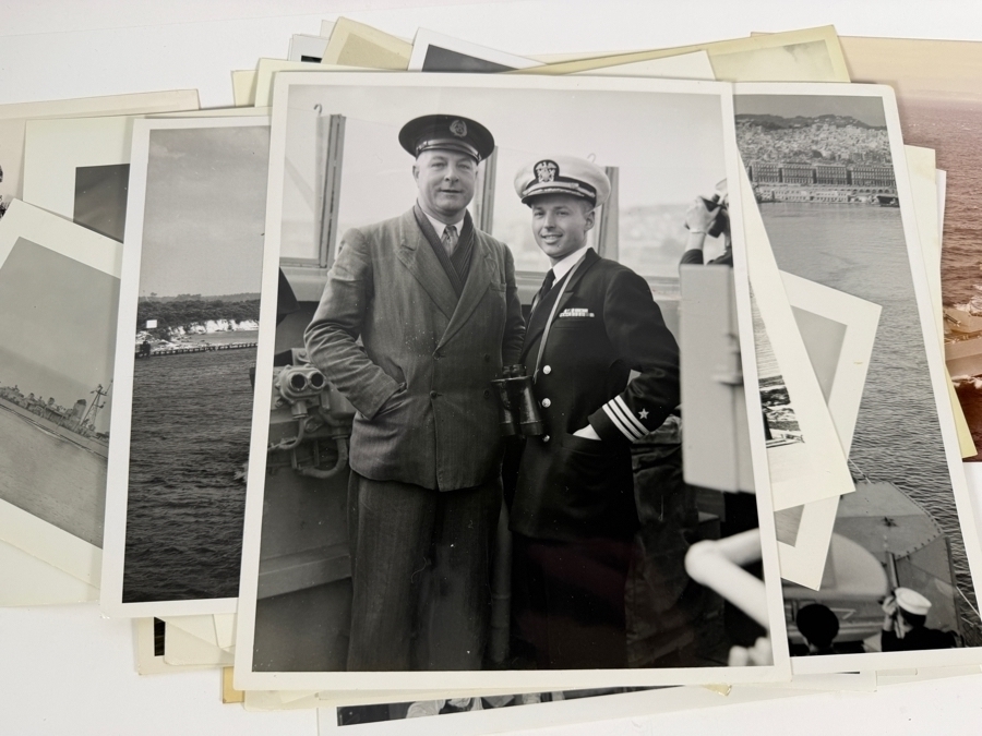 Collection of Over 100+ US Navy Photographs (Mainly 8' X 10') Including US Navy Ships - See Photos [Photo 38]