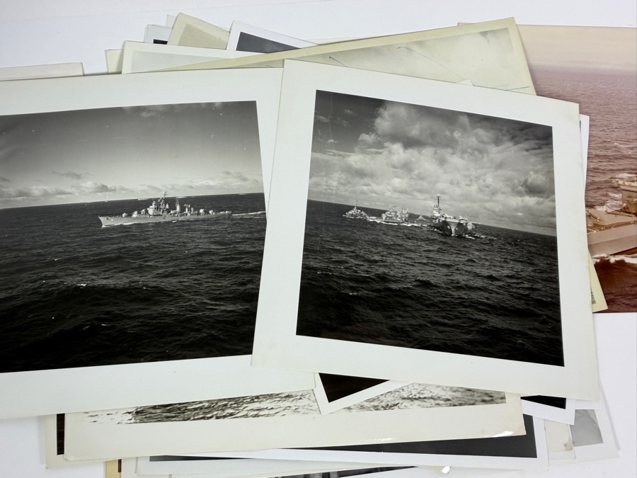 Collection of Over 100+ US Navy Photographs (Mainly 8' X 10') Including US Navy Ships - See Photos [Photo 32]