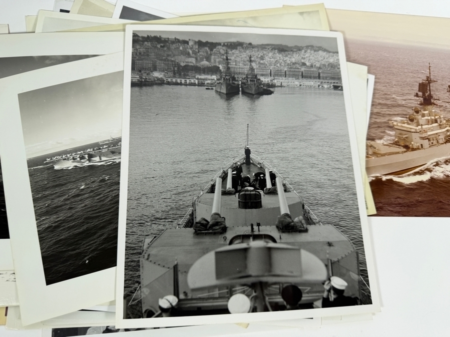 Collection of Over 100+ US Navy Photographs (Mainly 8' X 10') Including US Navy Ships - See Photos [Photo 34]