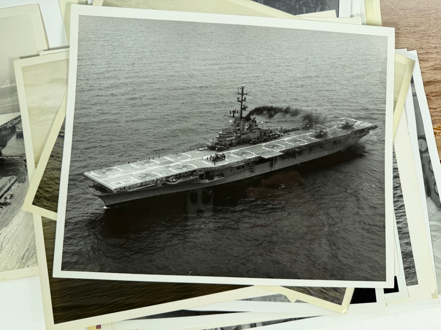 Collection of Over 100+ US Navy Photographs (Mainly 8' X 10') Including US Navy Ships - See Photos [Photo 16]