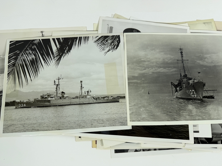 Collection of Over 100+ US Navy Photographs (Mainly 8' X 10') Including US Navy Ships - See Photos [Photo 39]