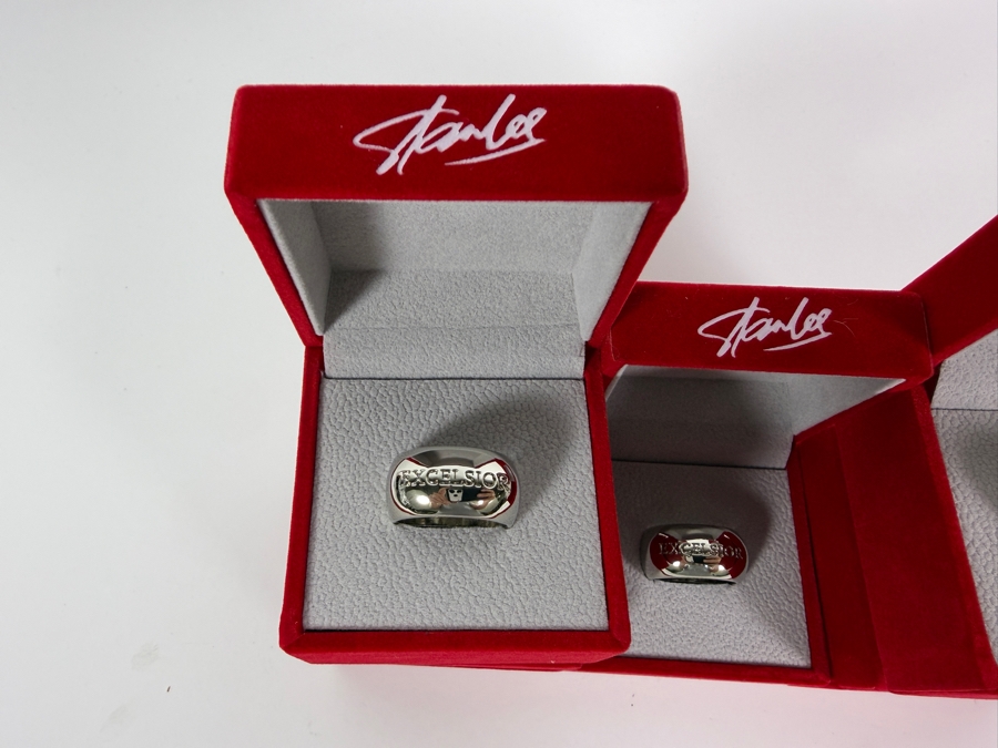 (5) New Stan Lee Excelsior Rings Size 10 [Photo 3]