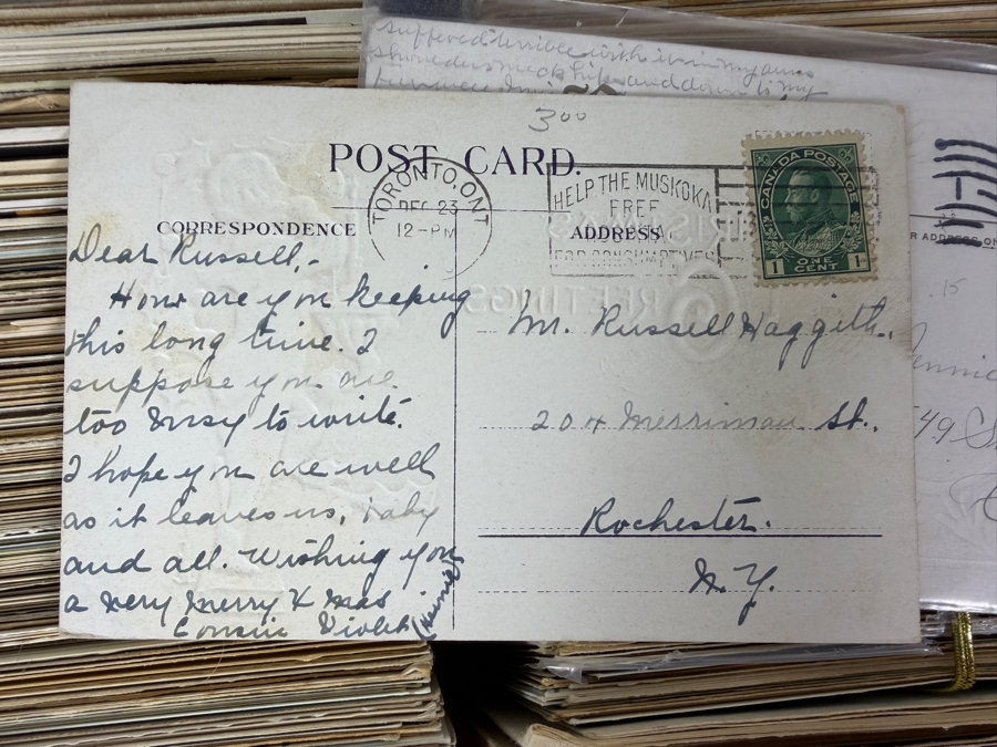 Huge Lot of Antique and Vintage Postcards - See Photos for Small Sampling [Photo 5]