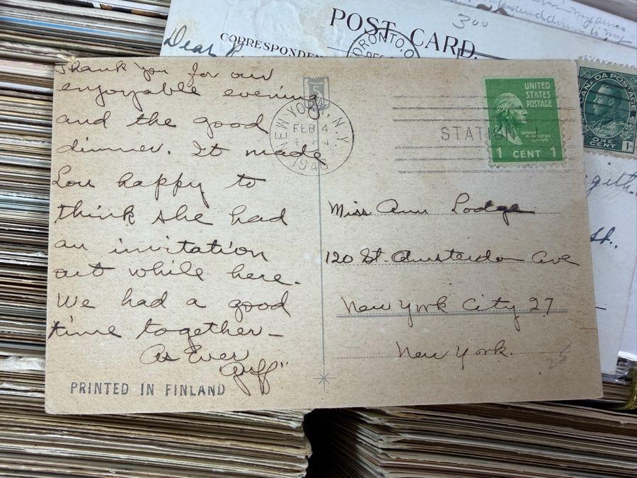 Huge Lot of Antique and Vintage Postcards - See Photos for Small Sampling [Photo 7]