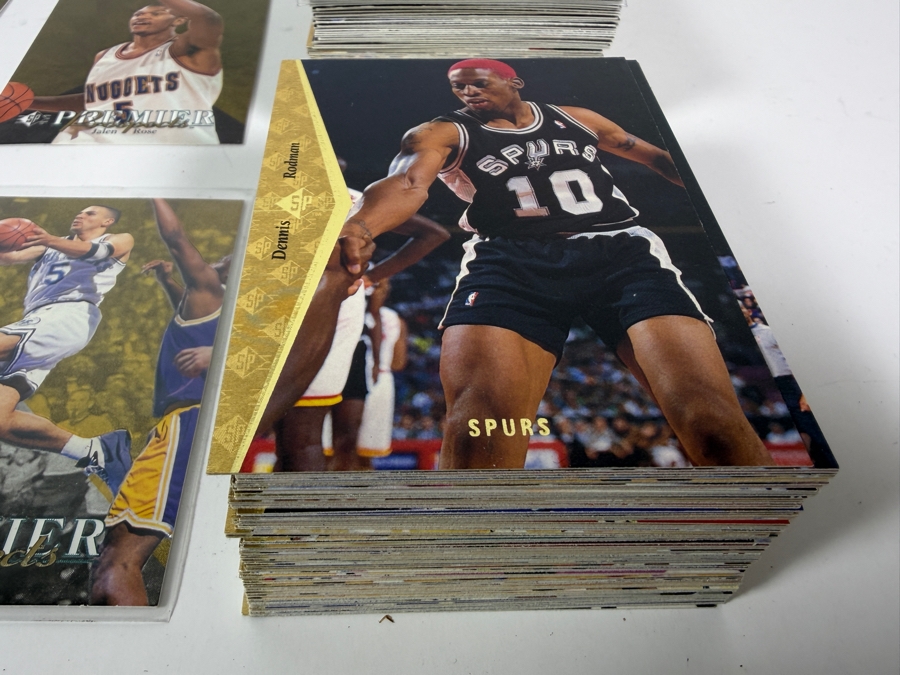 Large Lot of 1994-95 Upper Deck SP NBA Basketball Trading Cards
 [Photo 3]