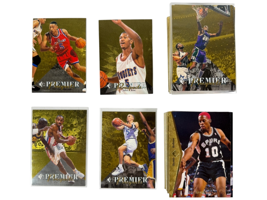 Large Lot of 1994-95 Upper Deck SP NBA Basketball Trading Cards
