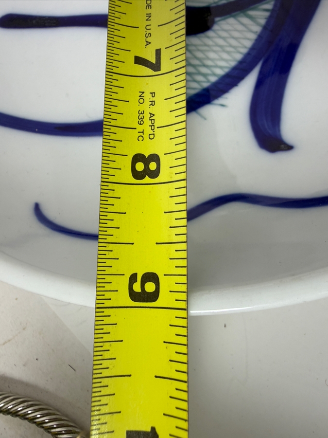 (5) Vintage Chinese Porcelain Bowls with Hand-painted Koi Carp Fish Design 9W [Photo 9]