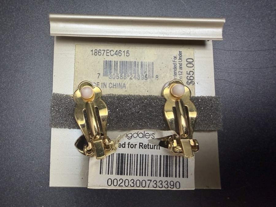 New Carolee Lux Clip-on Earrings [Photo 3]