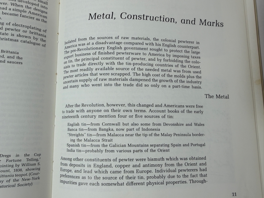 Pair of Hardcover American Pewter Books: Collecting American Pewter and American Pewter [Photo 4]