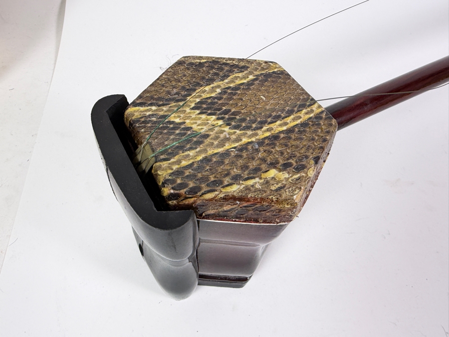 Vintage Chinese Erhu Violin 31'L [Photo 4]