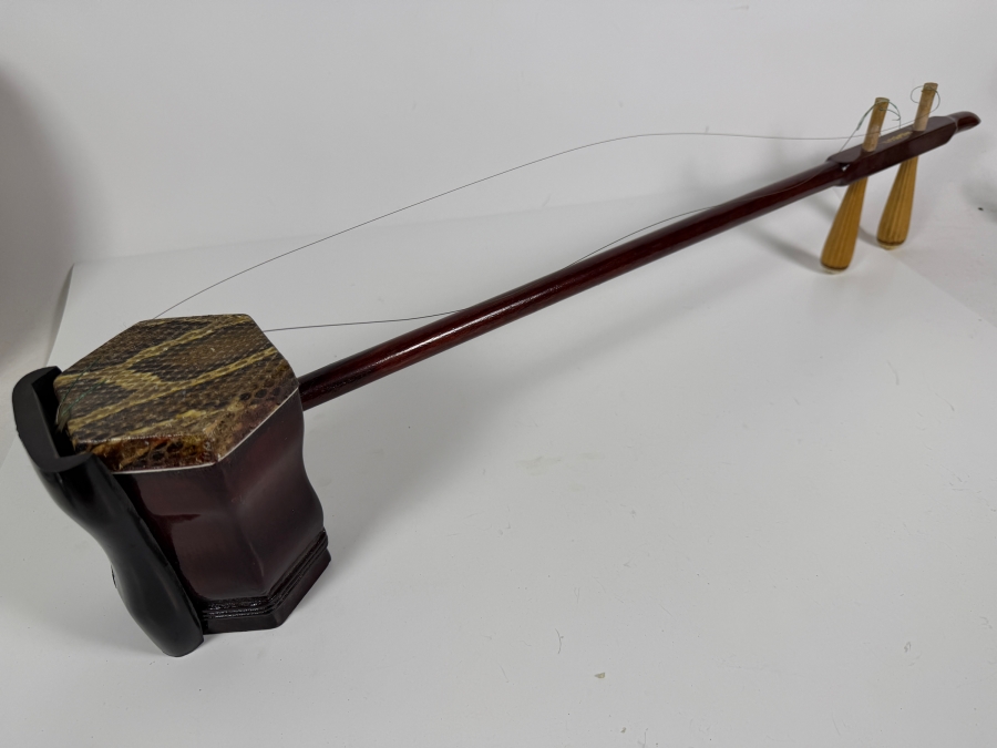 Vintage Chinese Erhu Violin 31'L [Photo 2]