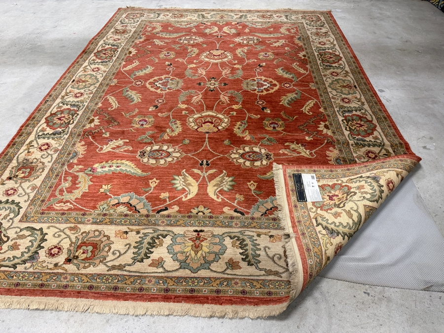 Large Karastan Ashara Wool Area Rug 8'8' X 12' [Photo 6]