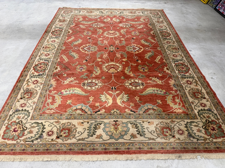 Large Karastan Ashara Wool Area Rug 8'8' X 12' [Photo 3]