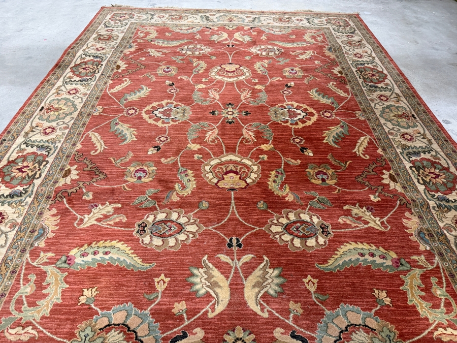 Large Karastan Ashara Wool Area Rug 8'8' X 12' [Photo 5]
