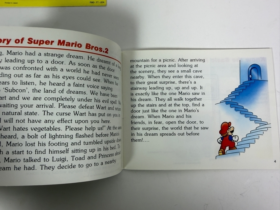 Vintage 1988 Super Mario Bros. 2 Video Game Cartridge for Nintendo Entertainment System (NES) [Photo 3]
