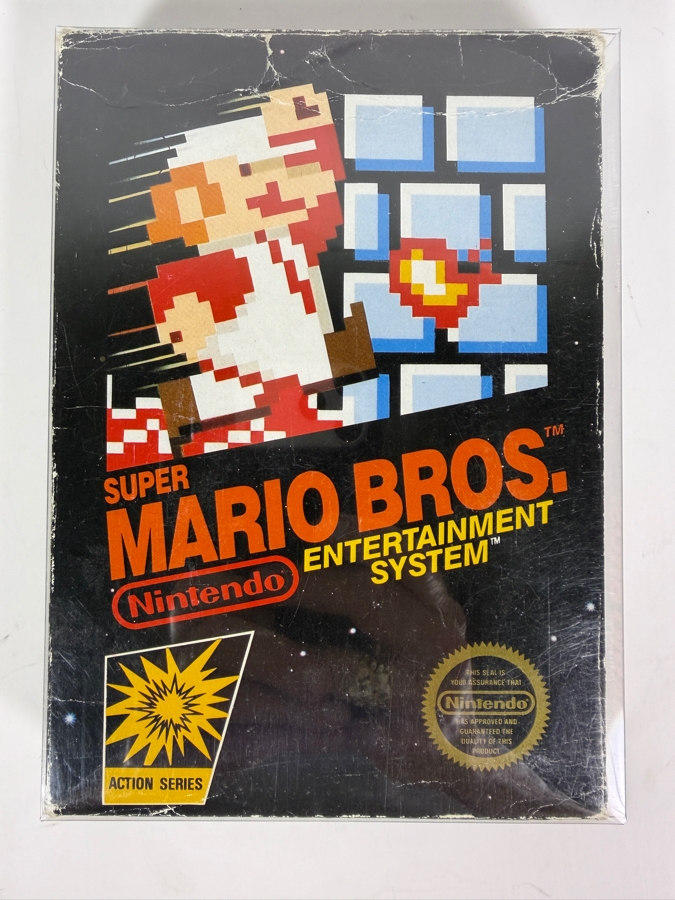 Vintage 1985 Super Mario Bros. Video Game Cartridge for Nintendo Entertainment System (NES) [Photo 2]