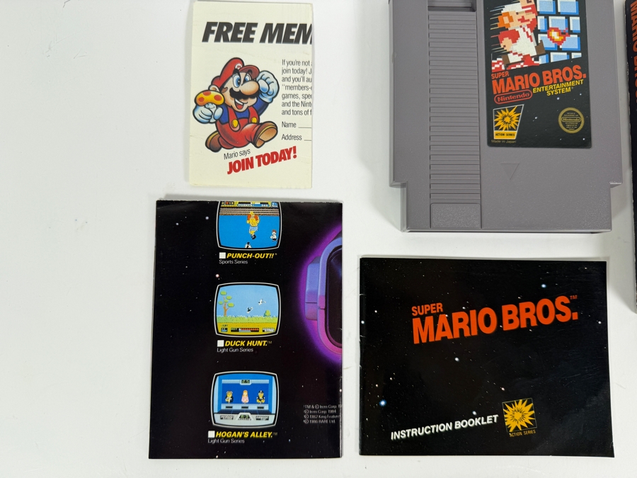 Vintage 1985 Super Mario Bros. Video Game Cartridge for Nintendo Entertainment System (NES) [Photo 6]
