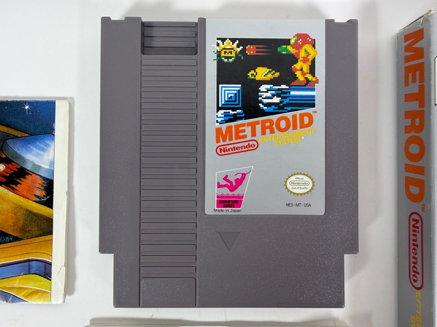 Vintage 1987 Metroid Video Game Cartridge for Nintendo Entertainment System (NES) [Photo 4]