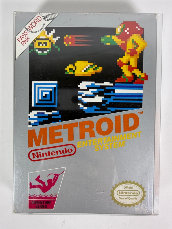 Vintage 1987 Metroid Video Game Cartridge for Nintendo Entertainment System (NES) [Photo 2]