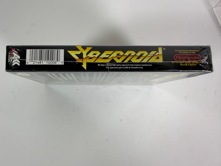 Vintage 1988 Factory Sealed Cybernoid: The Fighting Machine Video Game Cartridge for Nintendo Entertainment System (NES) [Photo 4]