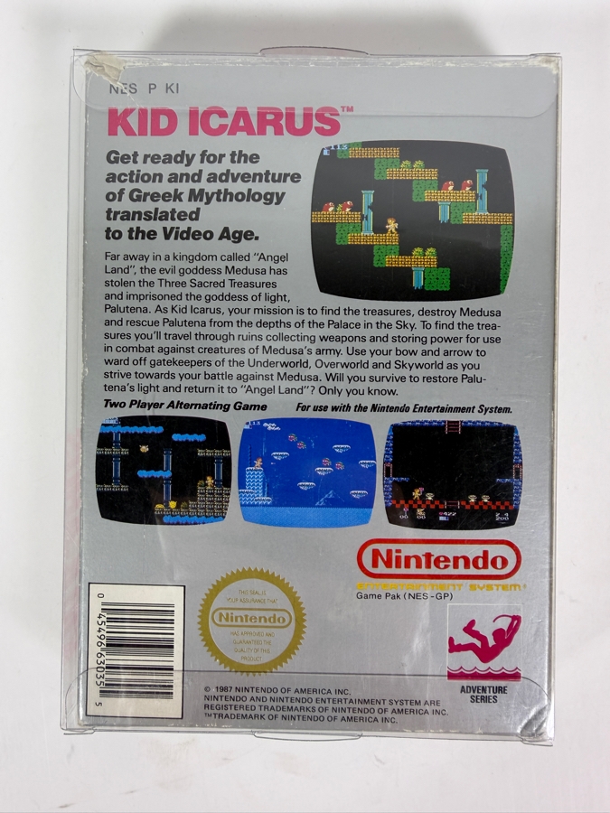 Vintage 1987 Kid Icarus Video Game Cartridge for Nintendo Entertainment System (NES) [Photo 3]
