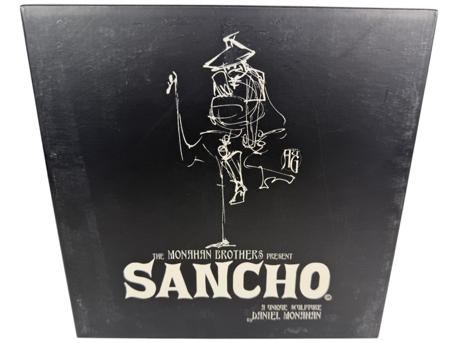 New in Box Limited Edition Sancho Designer Vinyl Art Figurine by the Monahan Brothers from Angels & Gringos Canary 32 of 250