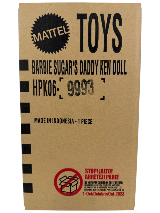 New Mattel Barbie Sugar's Daddy Ken Doll Model HPK06-9993 - See Details Page for Link To Photos and Description