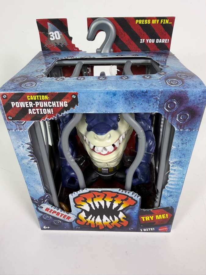 New Mattel Street Sharks 30th Anniversary Ripster Action Figure [Photo 3]