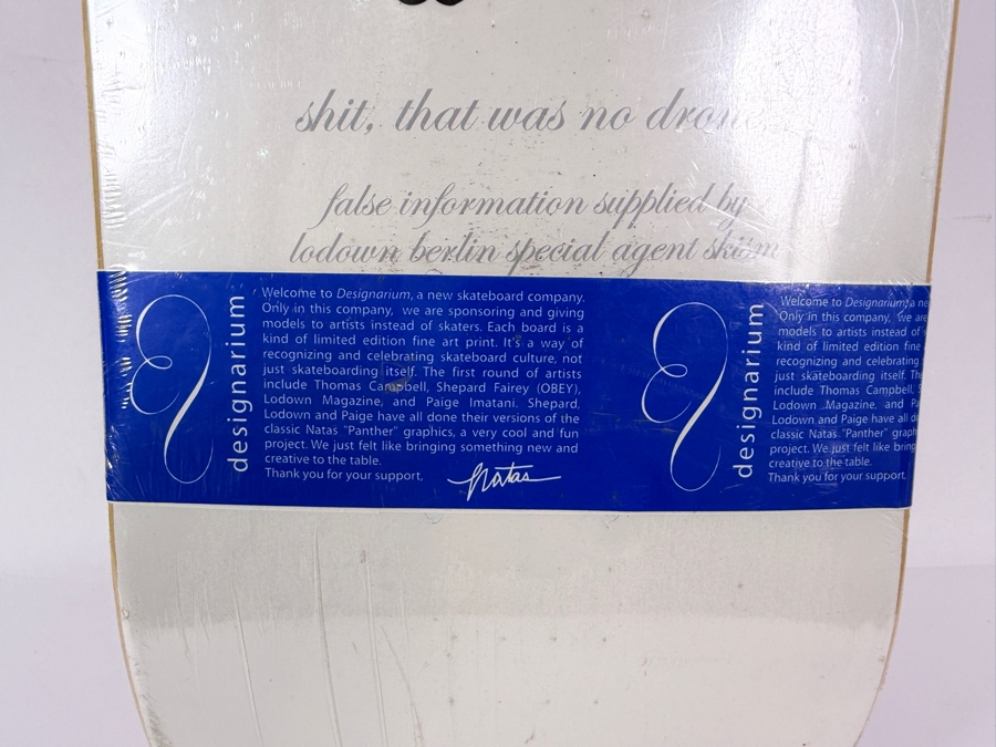 New Designarium x Lodown Natas Kaupas 'Shot Drone' Skateboard Deck 31.5'L [Photo 5]