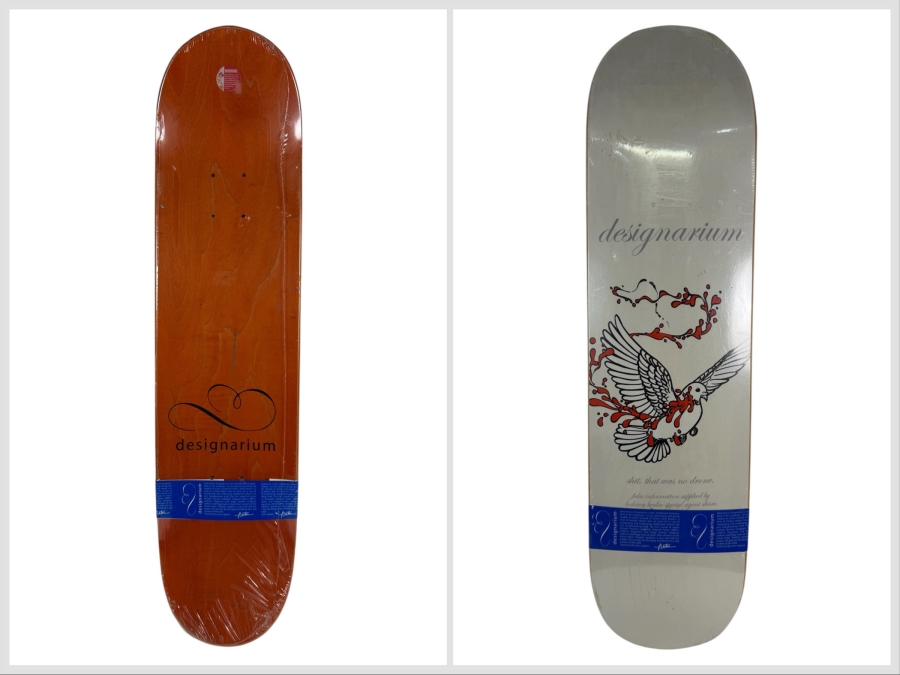 New Designarium x Lodown Natas Kaupas 'Shot Drone' Skateboard Deck 31.5'L