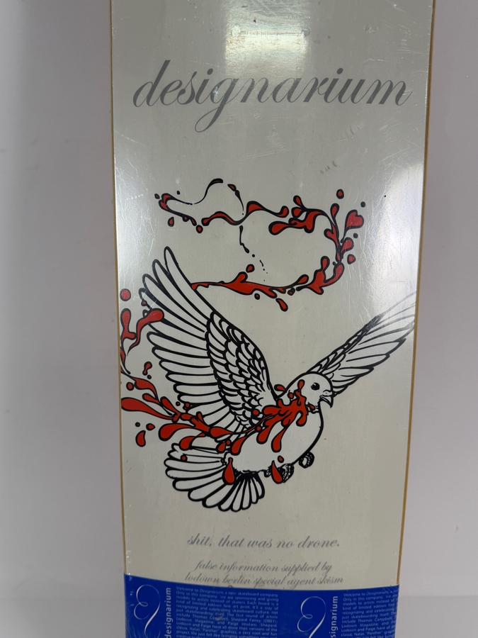 New Designarium x Lodown Natas Kaupas 'Shot Drone' Skateboard Deck 31.5'L [Photo 4]