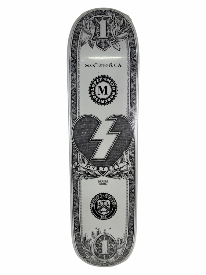 New Mystery Skateboards Original Dollar Deck San Diego, CA 31'L [Photo 2]