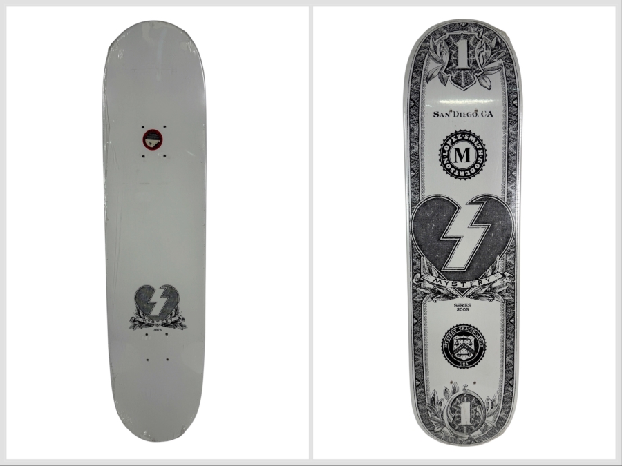 New Mystery Skateboards Original Dollar Deck San Diego, CA 31'L