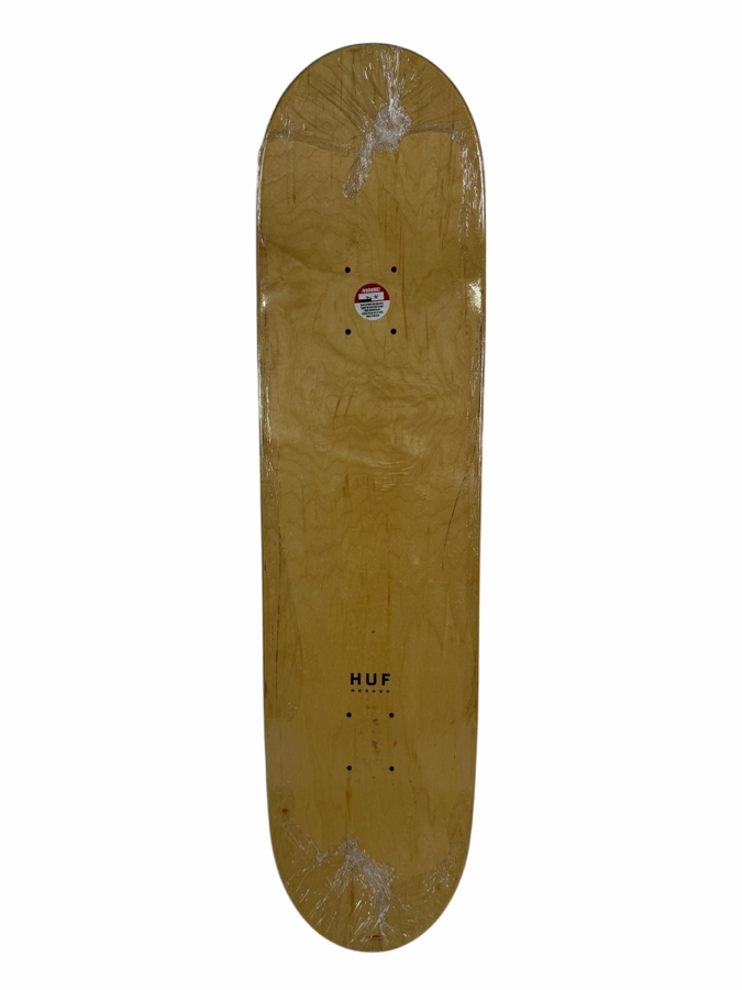 New HUF Legs Up Red Skateboard Deck 31.75'L
 [Photo 3]