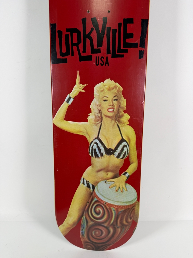 Lurkville Skateboards Skateboard Deck 32.25'L [Photo 4]