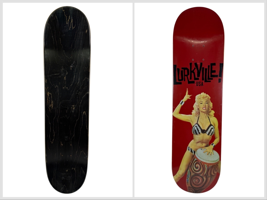 Lurkville Skateboards Skateboard Deck 32.25'L