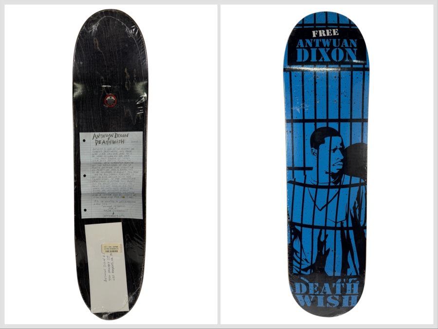Factory Sealed Deathwish Free Antwuan Dixon Skateboard Deck 31.75'L
