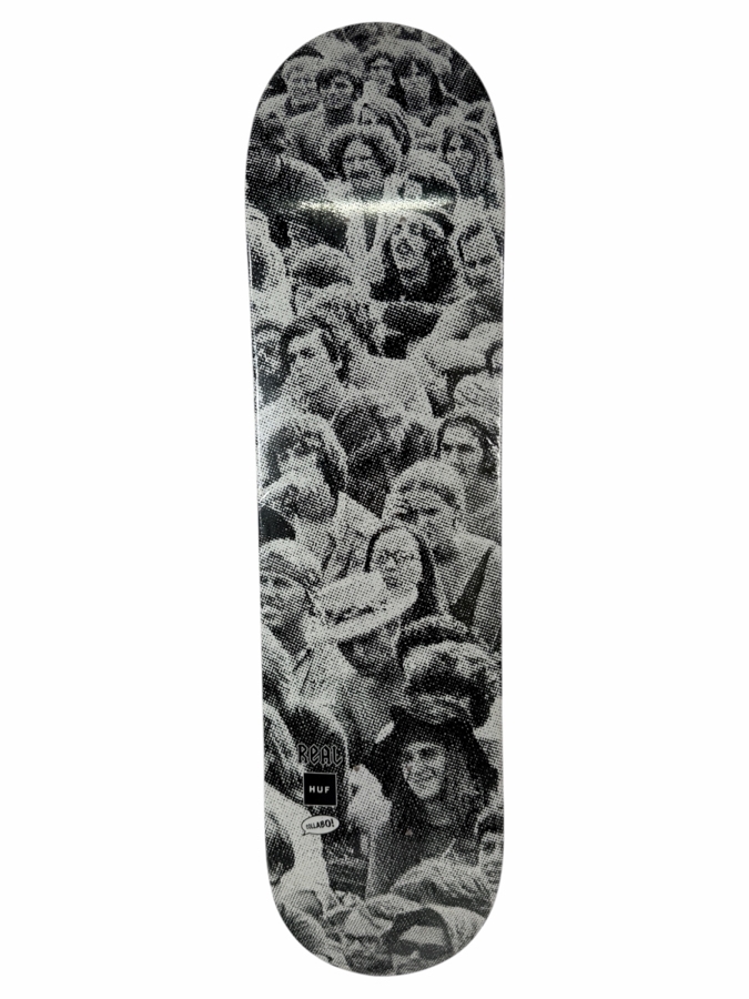 New Real Skateboards and HUF Collaboration Skateboard Deck 31.25'L [Photo 2]