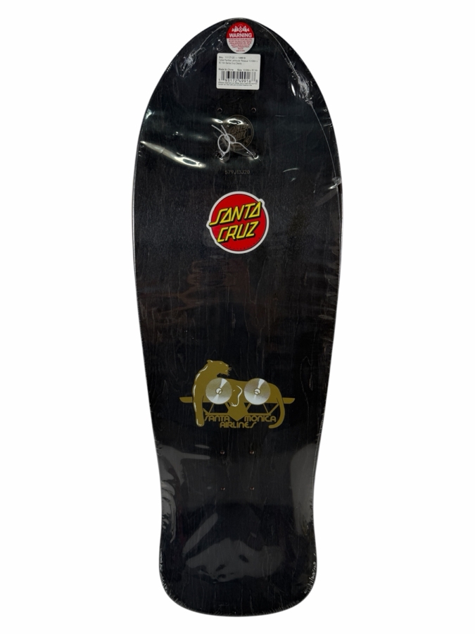 New Factory Sealed Santa Cruz Natas Panther Lenticular Reissue Skateboard Deck 30'L [Photo 3]