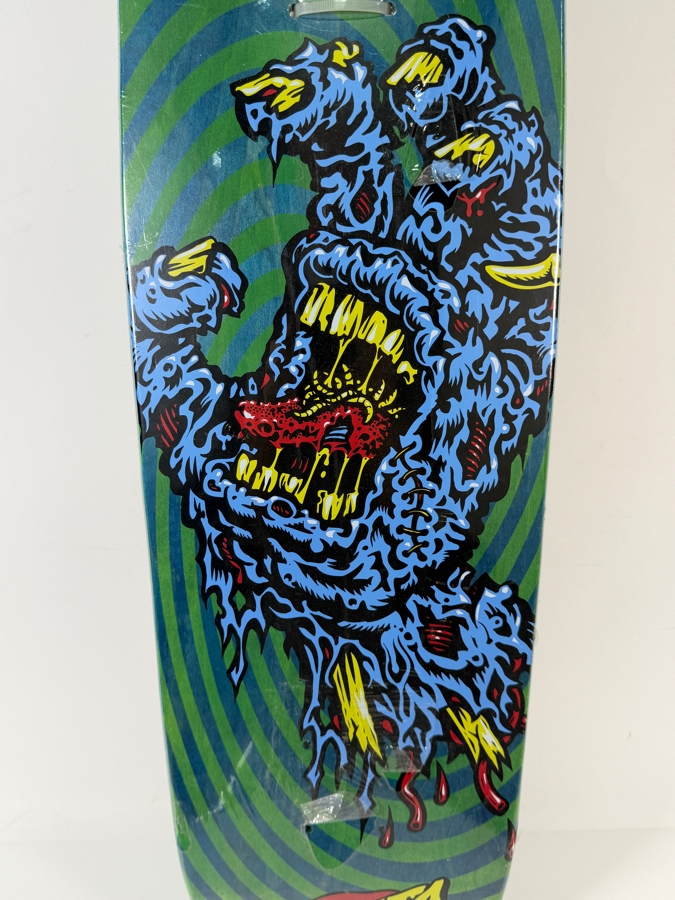 New Factory Sealed Santa Cruz Decay Hand Skateboard Deck - Blue/Green 31.5'L [Photo 6]