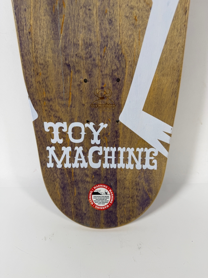 New Johnny Layton Toy Machine Pot Pie Woman Skateboard Deck 30.75'L
 [Photo 5]