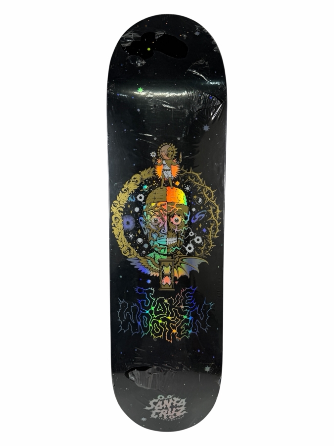 New Factory Sealed Santa Cruz Jake Wooten Crest Skateboard Deck 32.25'L [Photo 2]