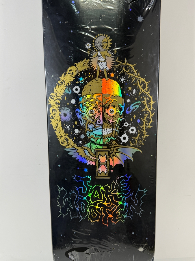 New Factory Sealed Santa Cruz Jake Wooten Crest Skateboard Deck 32.25'L [Photo 7]