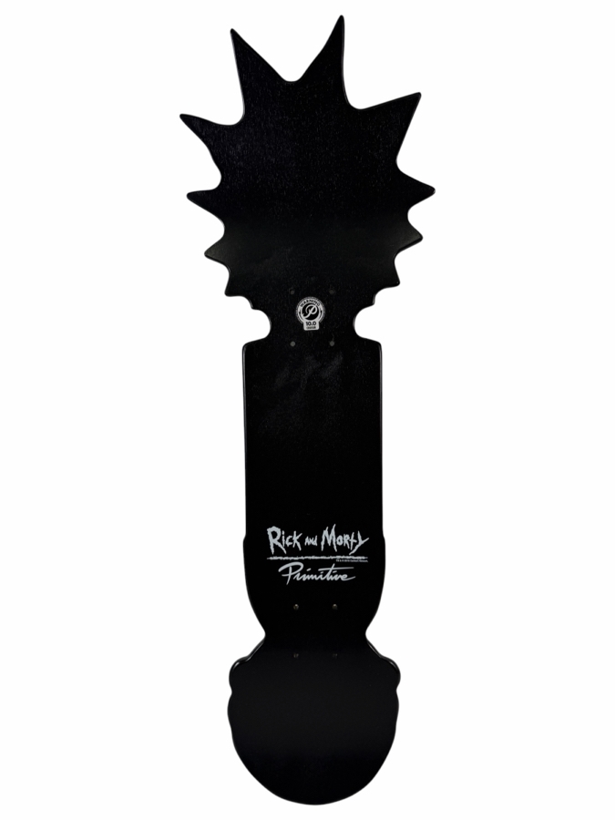 New Primitive Skateboarding x Rick and Morty 10.0' Shaped Cruiser Skateboard Deck [Photo 3]