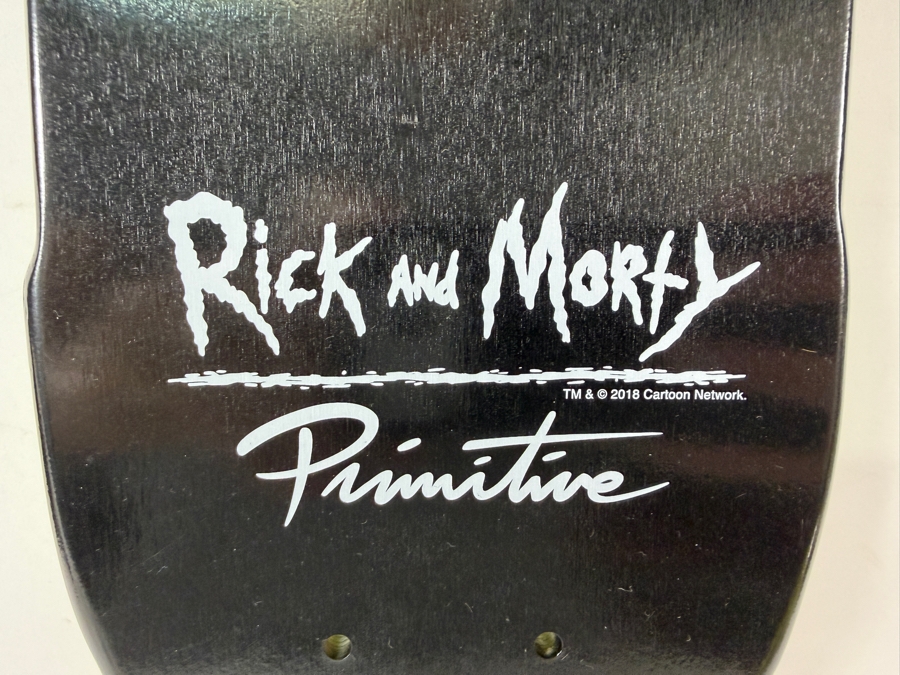 New Primitive Skateboarding x Rick and Morty 10.0' Shaped Cruiser Skateboard Deck [Photo 4]