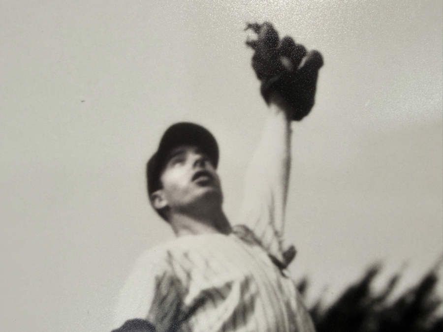 Joe DiMaggio Autographed 16' X 20' B&W Photograph [Photo 6]